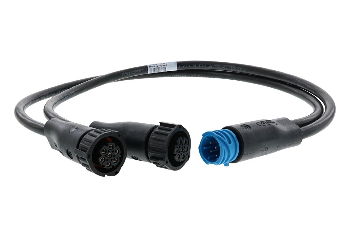 Kabel für zwei Rückleuchten AMP 1.5 7-polig